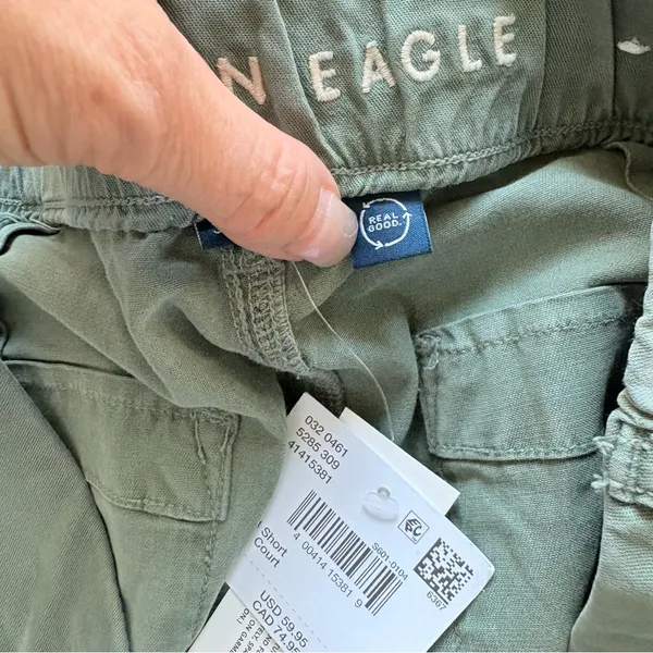 American Eagle Outfitters Sage Cargo Pants - Image 6