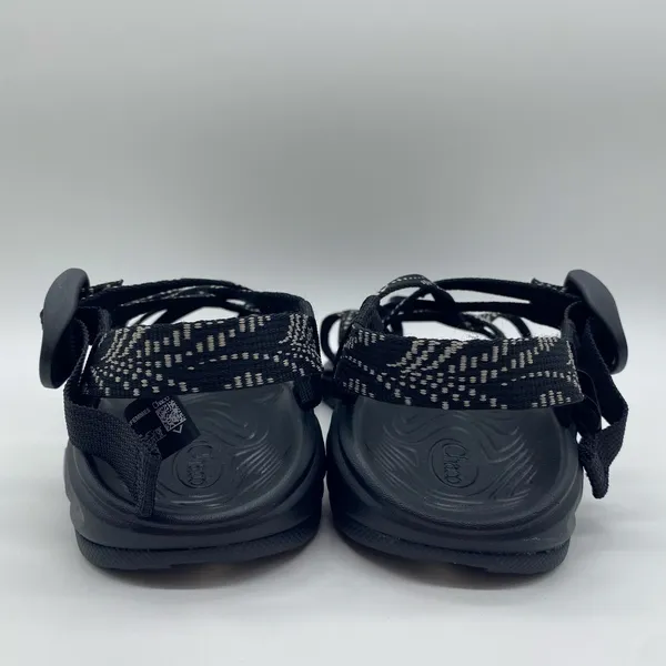 NWOT Chaco Black White Strappy Toe Strap Gorpcore Outdoor Sandals Water Women 7 - Image 4