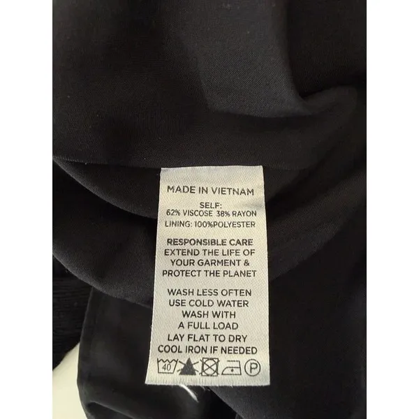 Hill House Felicity black dress sweetheart neck size small - Image 8
