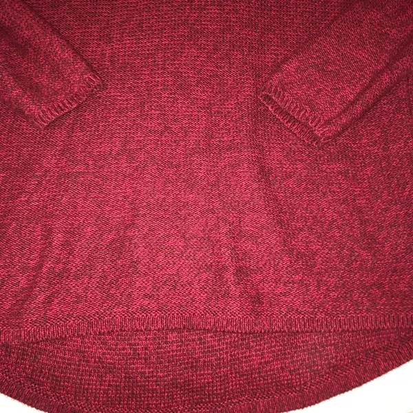 Old Navy Extra Small cranberry color hi lo sweater - Image 4