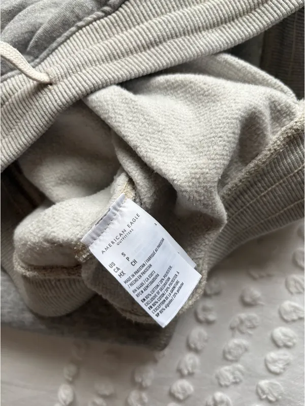 American Eagle Gray Boyfriend Joggers  - Image 4