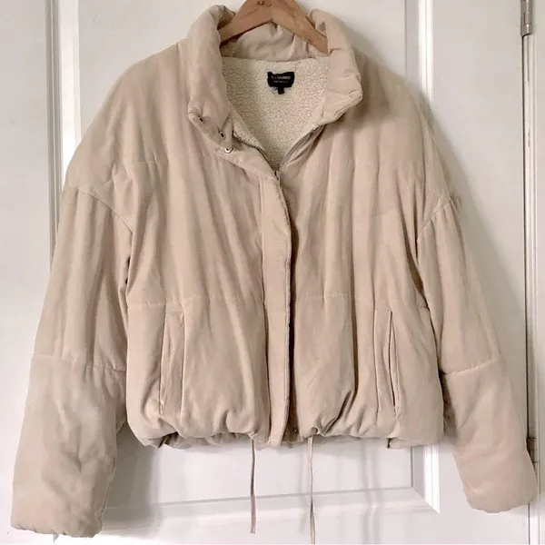 CI SONO Puffer Cream Jacket Size XL - Image 2