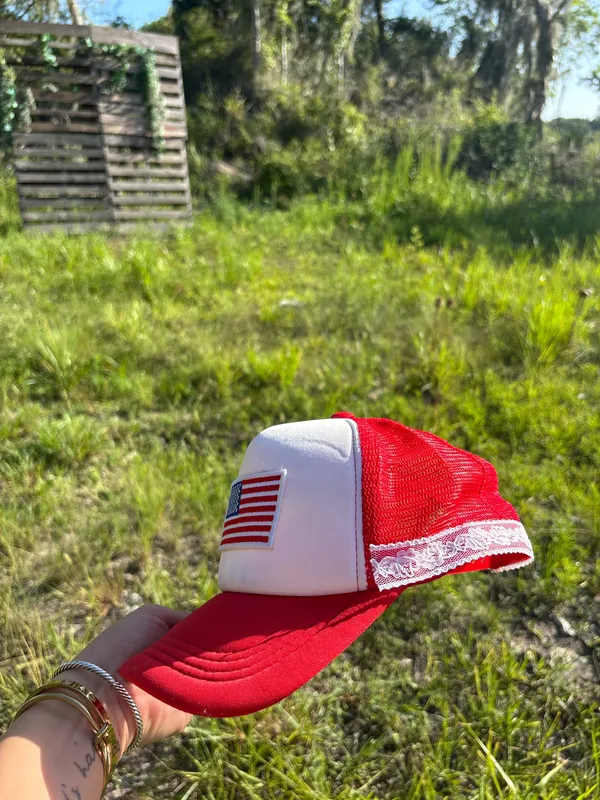 red USA hat - Image 4