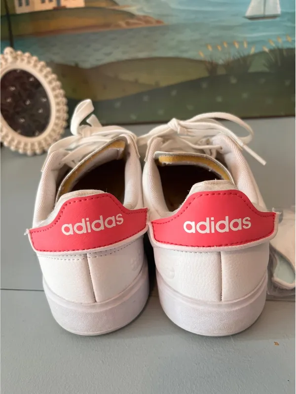 Adidas Grand Court 2.0 Pastel Stripes Sneakers - Image 7
