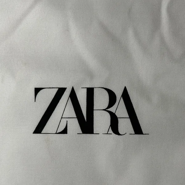Zara White Garment Bag - Image 2