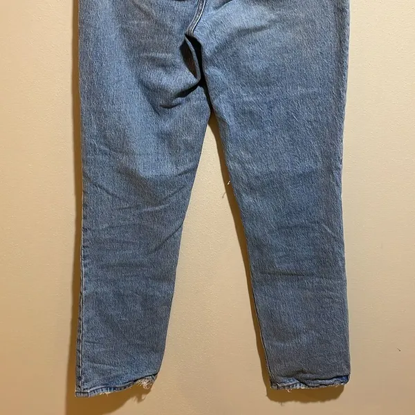 Abercrombie & Fitch Curve Love The '90s Straight Ultra High Rise Jeans 26/2 - Image 11