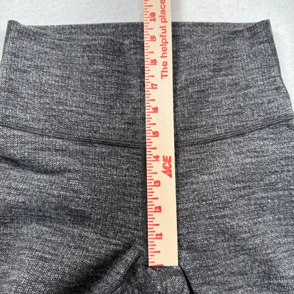 Lululemon Wunder Under Legging Women 4 Heathered Black Space Dye High Rise Tight - Image 4
