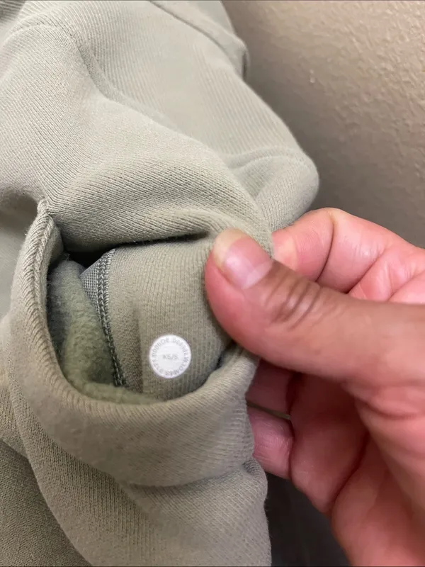 Lululemon Scuba Oversized 1/2 Zip Hoodie Rosemary Green - Image 11