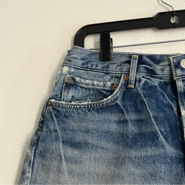 Agolde Parker Vintage Cut Off Denim Jean Shorts Size 29 Festival Casual Summer - Image 10