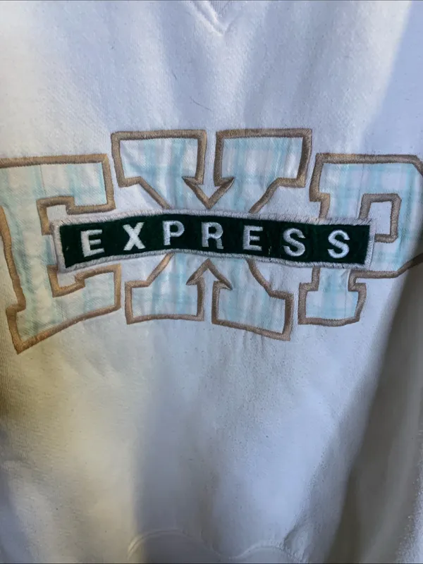 Vintage 1990’s Express Oversized Sweatshirt Size XL - Image 5