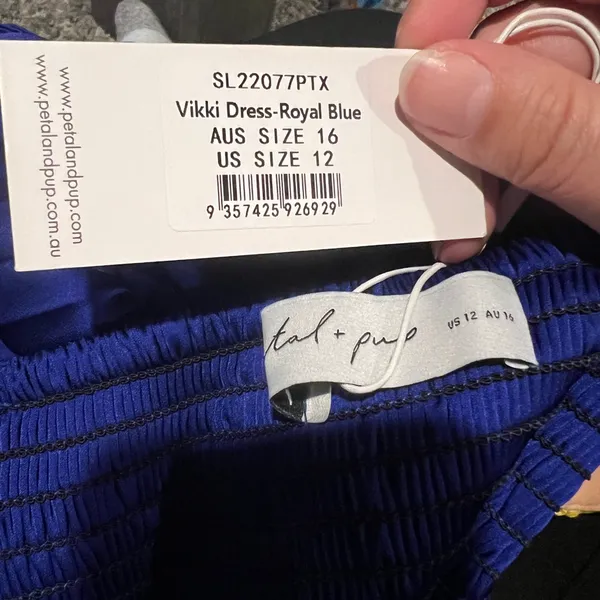 Petal‎ + Pup Vikki Dress in Royal Blue NWT - Image 11