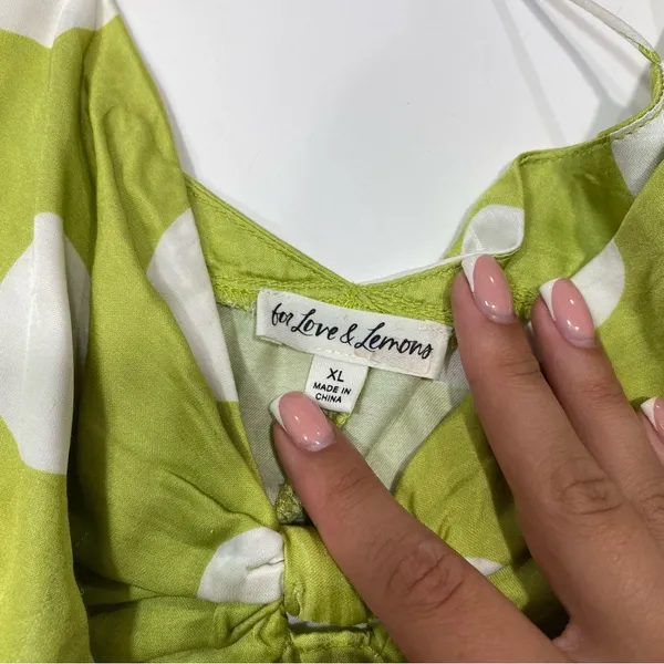 For Love and Lemons Adira Mini Dress Size XL - Image 5