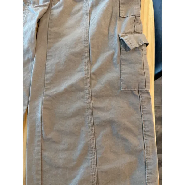 Motel‎ Size Small Women Carge Wide Leg Khaki Tan Brown Pants Y2K Trouser - Image 4