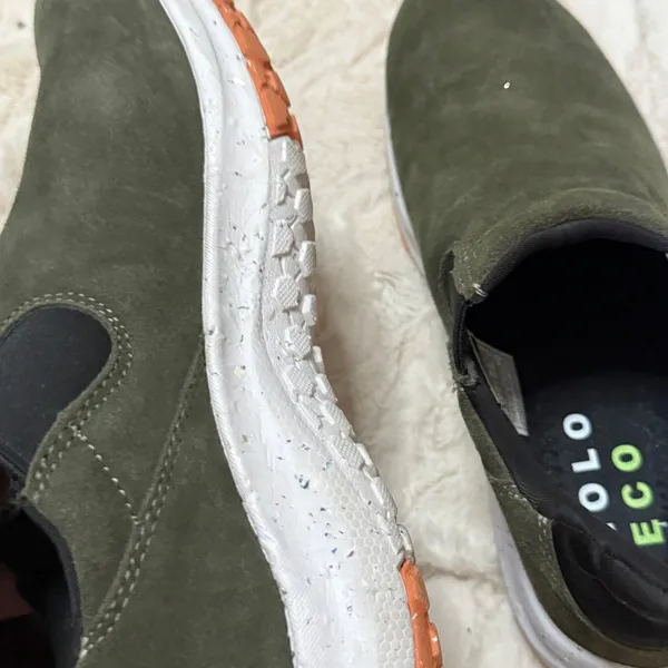 Holo‎ Footwear Waterproof Slip On Sneakers Olive Green Women US 9 - Image 8