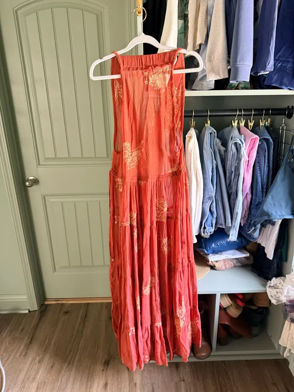 Free People Run Away With Me Maxi Floral Dress - Image 4