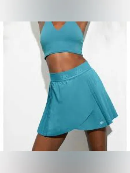 Blue Alo Aces Tennis Skirt - Image 5