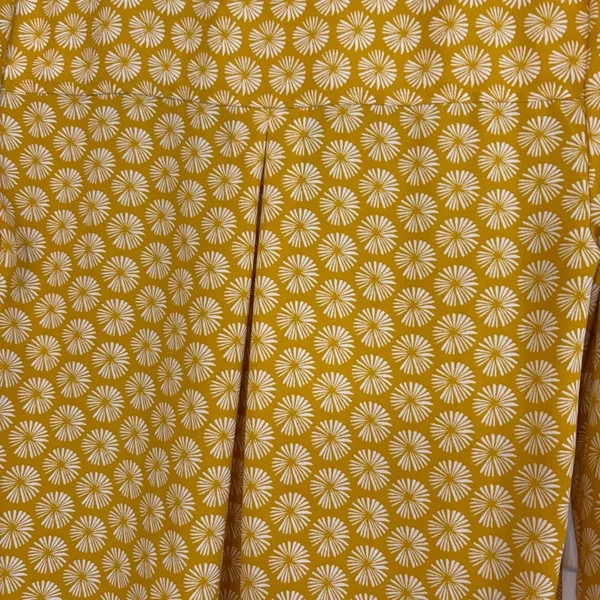 Banana Republic Gold Floral Blouse Size‎ Small - Image 6
