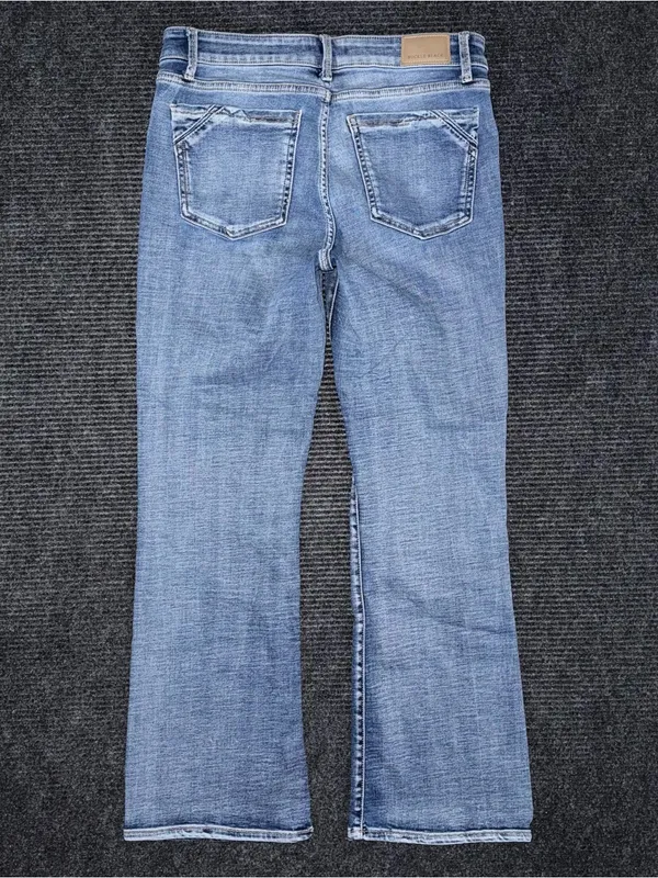 Buckle Black Fit No 53 Bootcut Stretch Jeans Sz 30x29.5 SHORT BBW6214S - Image 2