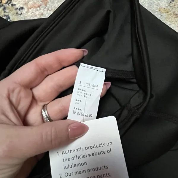 Lululemon Biker Shorts Black Size Small Women's Stretch NWT - Image 8