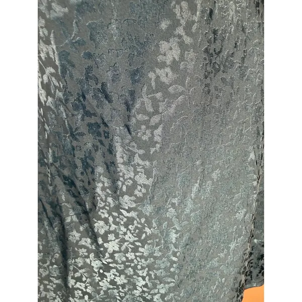 Altar'd State Teal Satin Jacquard‎ Slip Dress Coquette Fairycore NWT Small - Image 3