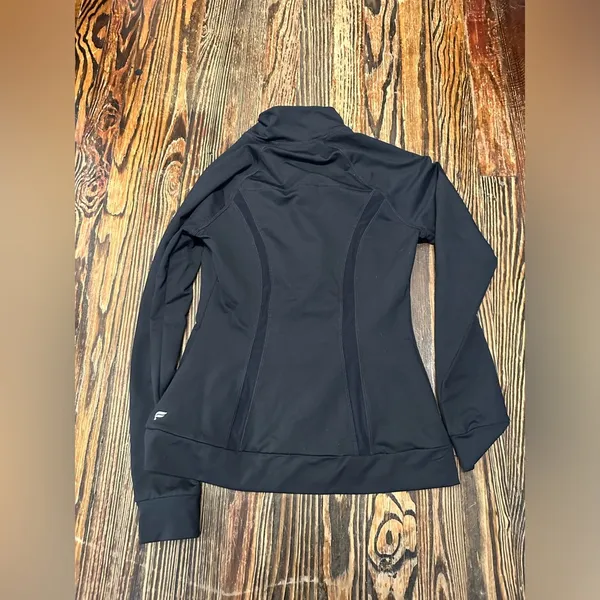 Fabletics Black Zip-Up Jacket - Image 3