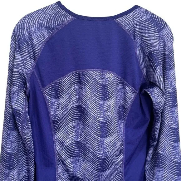 REI Purple Reflective Athletic Long Sleeve Hiking Camping Outdoors Comfort S - Image 6
