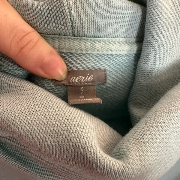 Aerie Blue Turtleneck Sweater - Image 3