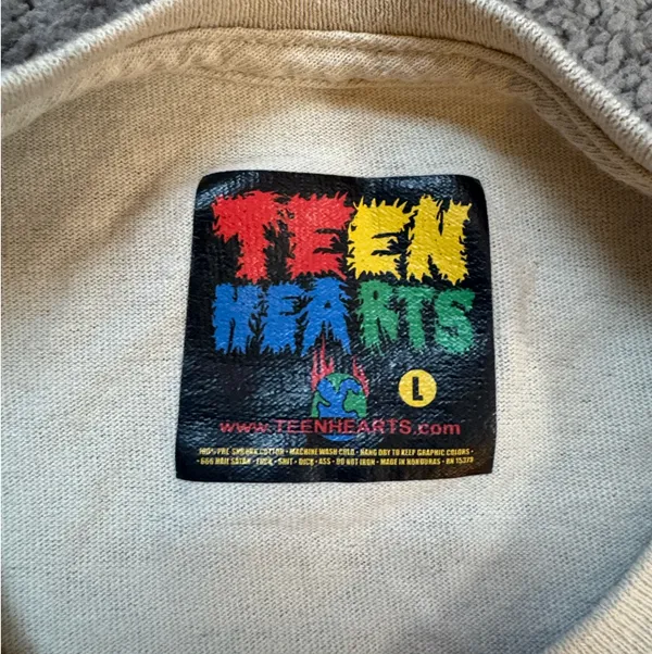 Teen Hearts Graphic Tee - Image 4
