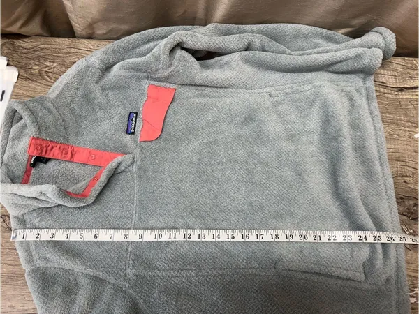 Patagonia Re-Tool Snap T fleece with orange accents‎ size xl - Image 4