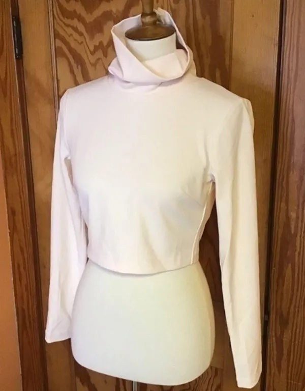 Nordstrom Dance & Marvel NWT Sexy cropped open back top - Image 6