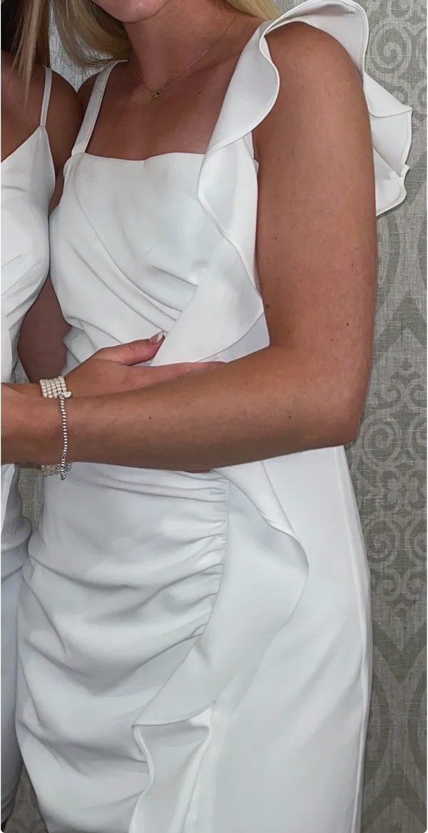 White mini dress - Image 5