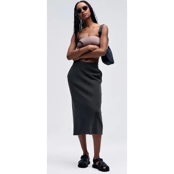 Lululemon Softstreme High-Rise Midi‎ Skirt in Black - Image 4