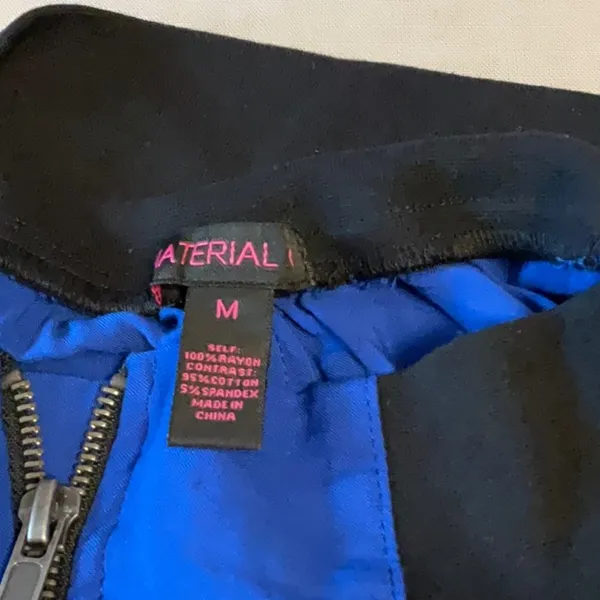 Material Girl Blue Ankle Pants - Image 4