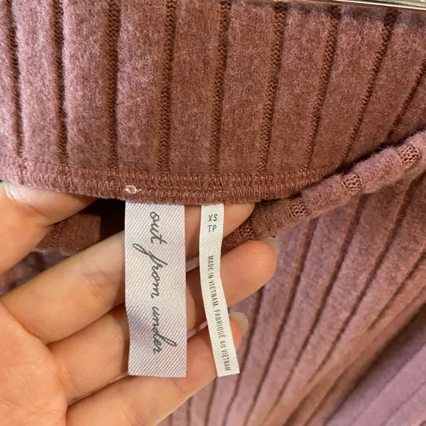NWT urban outfitters ribbed pink midi skirt - Image 5