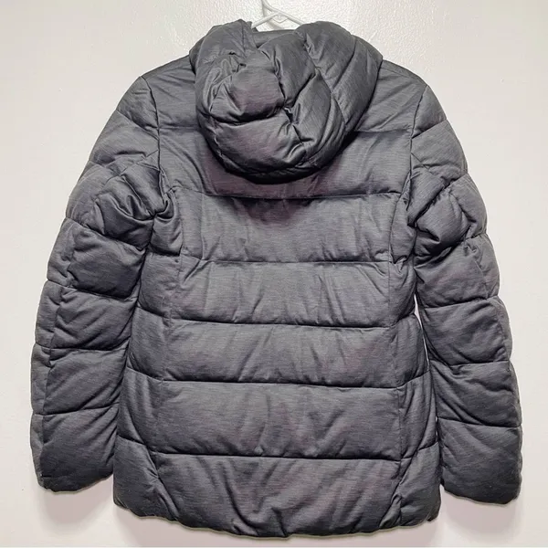 Uniqlo Gray Puffer Hooded Jacket - Image 6