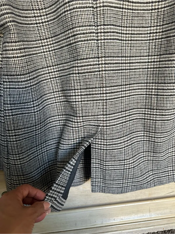 American Eagle Outfitters Plaid Blazer in Brown - Image 8