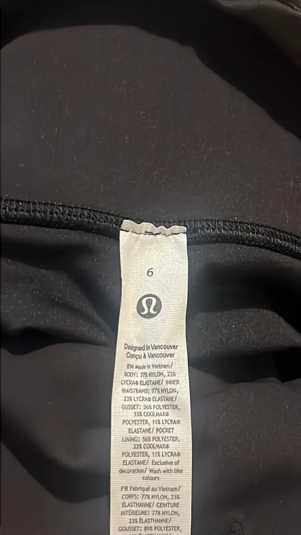 Lululemon Wunder Train Ribbed HR Tight 25” - Image 4