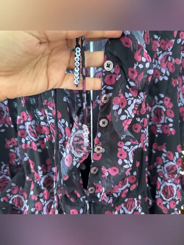Free people x Anna sui cassiel printed jumpsuit - Image 8