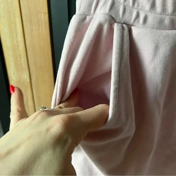 Oh Polly Sweat shorts boxers high rise waisted strawberry milk Barbie pink - Image 6