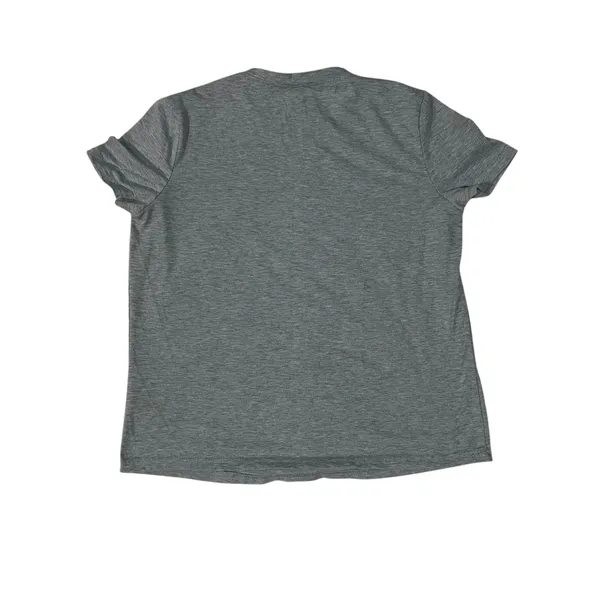 Gray Graphic Tee Shirt Featuring a Chicken that says Fluent in Fowl Language L - Image 3