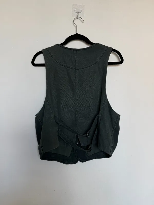 Large Free People Vest with Pockets  - Image 6