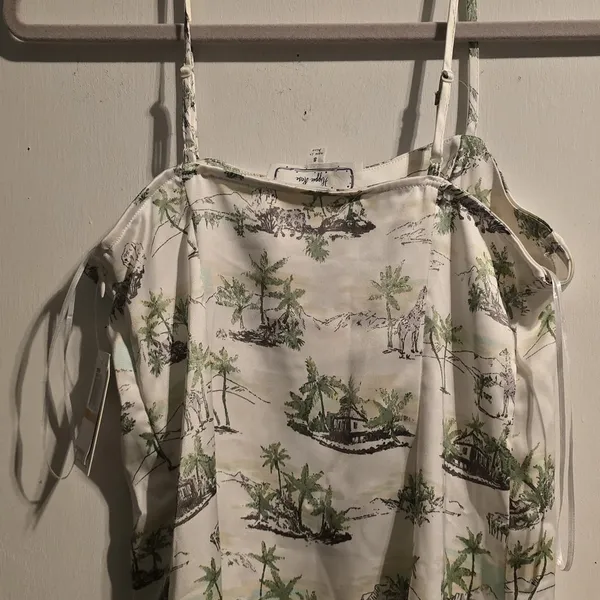 Hippie Rose Green Floral Mini Dress - Image 9