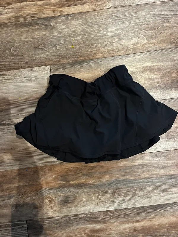 black athletic skirt - Image 2
