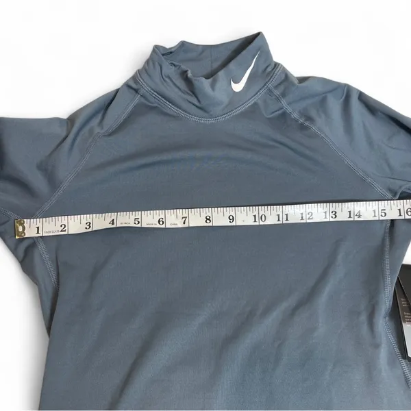 Nike Pro Dri-Fit Womens Long Sleeve Compression Shirt Gray NWT | Activewear‎ - Image 3