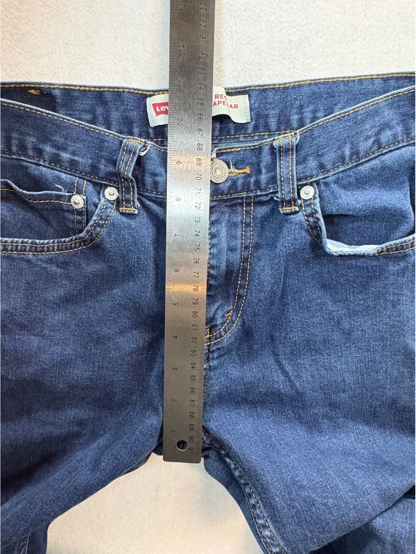 Levi’s 502 Regular Taper Women’s Jeans Size 16 Reg W28 L28 Blue Stretch Denim - Image 5