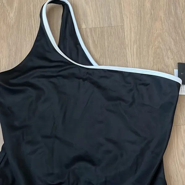 Fabletics One Shoulder Cutout One-Piec Women's Swimsuit L - Image 7
