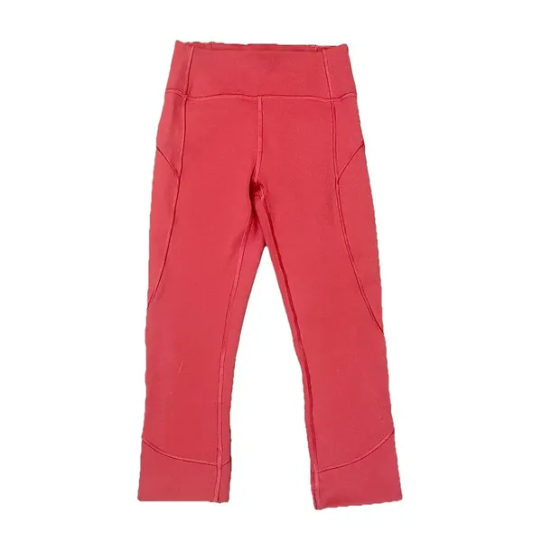 Lululemon Women’s Pink Capri Align Leggings Size 4 - Image 7