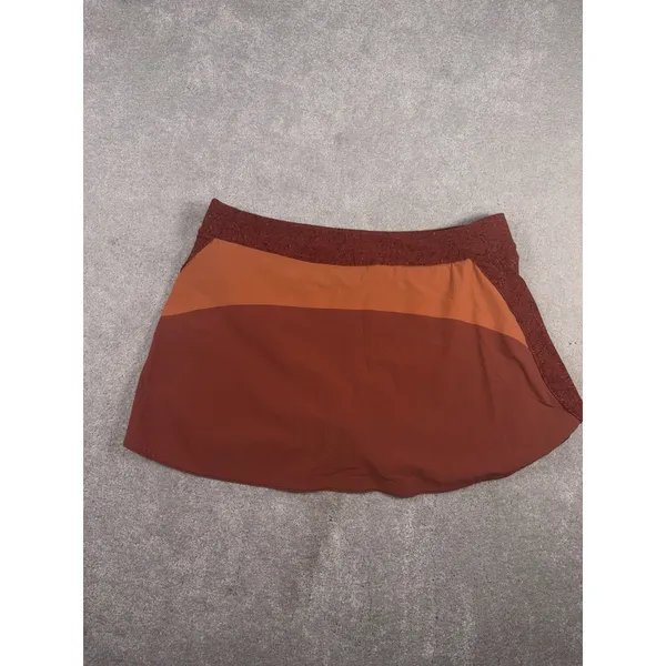Green Outdoor Voices Athletic Running Gym Skort Skirt Women's L Rust Red - Image 5