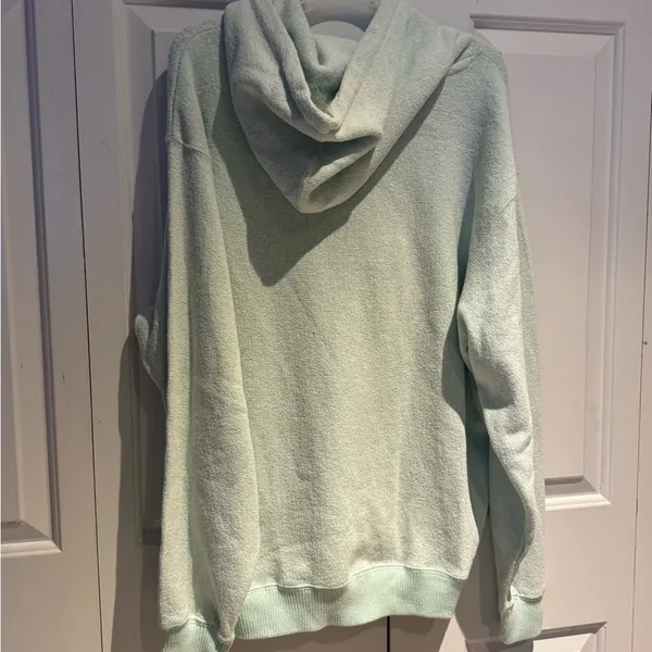 Basix of America Mint Green Graphic Hoodie - Image 3