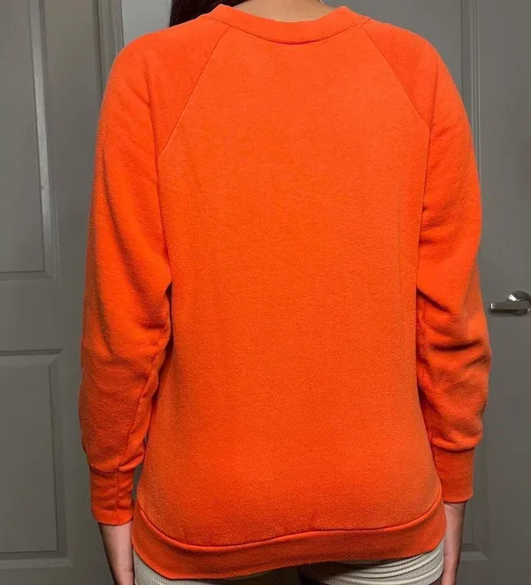 Medium Florida Gators Sweat Top Orange - Image 4